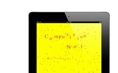 Composition No. 1 App for iPad
